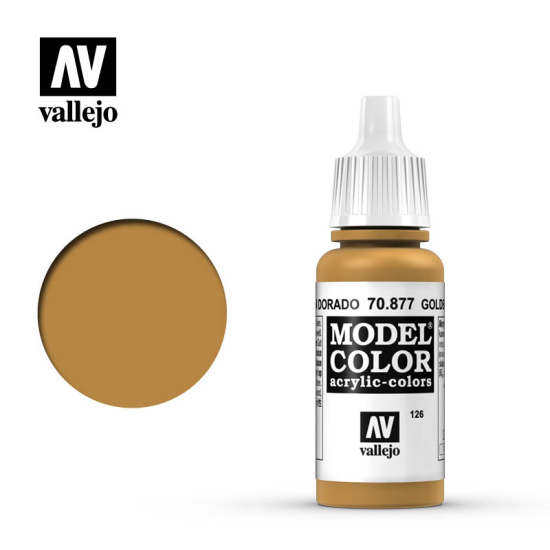 Vallejo Model Color 70.877 GOLD BROWN 17 ml