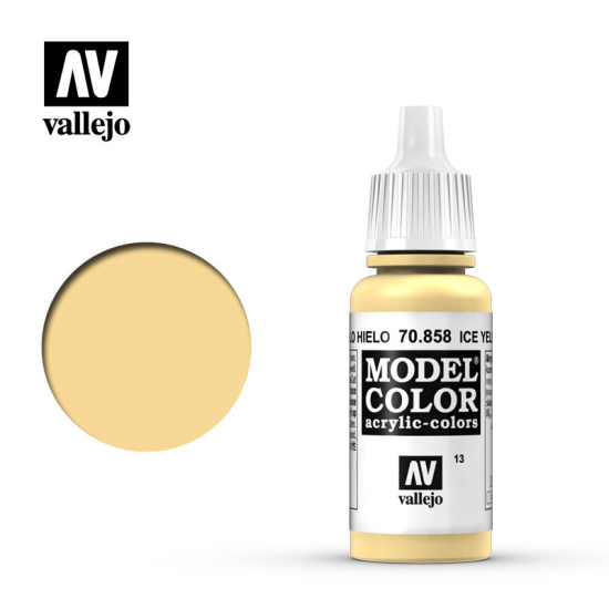 Vallejo Model Color 70.858 ICE YELLOW 17 ml