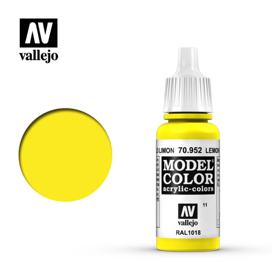 Vallejo Model Color 70.952 LEMON YELLOW 17 ml