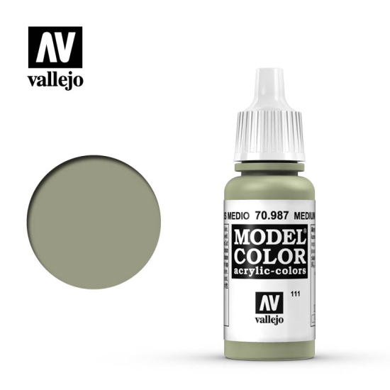 Vallejo Model Color 70.987 MEDIUM GREY 17 ml