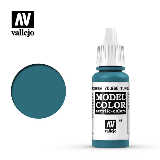 Vallejo Model Color 70.966 TURQUOISE 17 ml