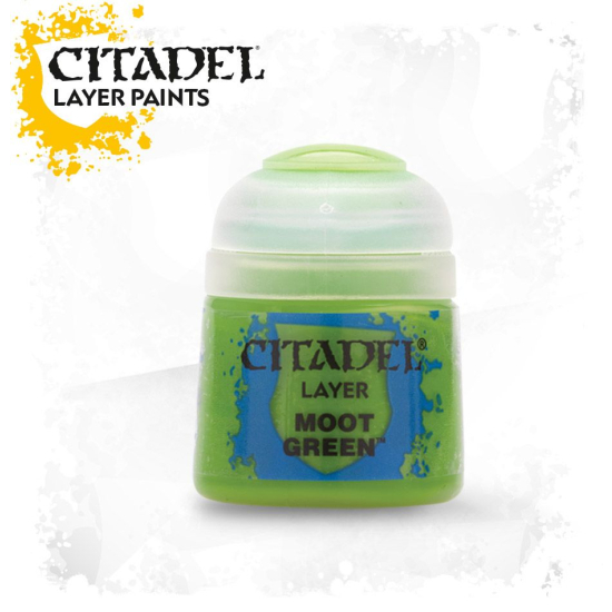 Games Workshop Paints , Layer : MOOT GREEN (12ml)