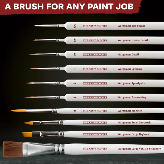 The Army Painter Wargamer Small Drybrush – mały pędzel do suchego pędzla