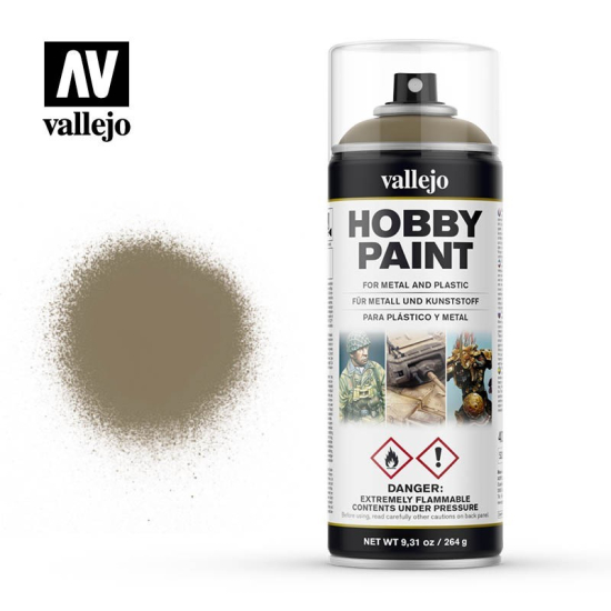 Vallejo Hobby Spray 28.009 US Khaki 400 ml