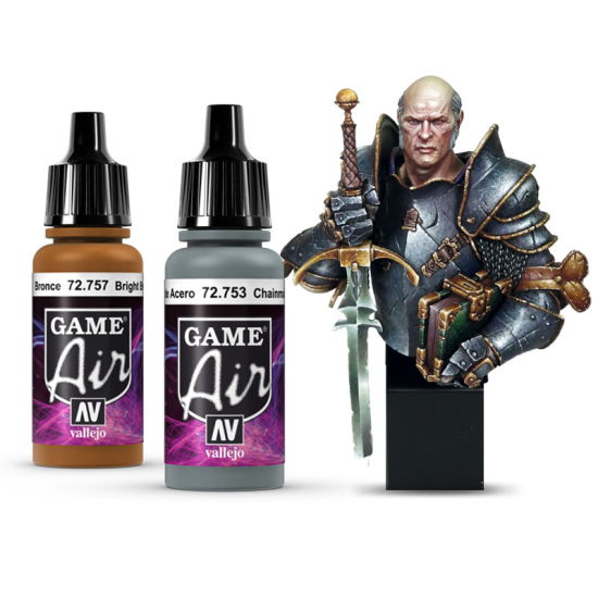 Vallejo Game Air 72.752 Silver 17 ml