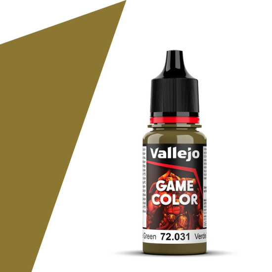 Vallejo Game Color 72.031 Camouflage Green, 18 ml
