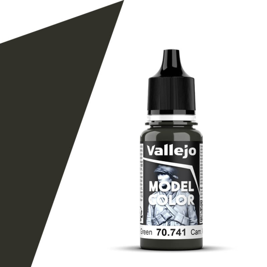 Vallejo Model Color 70.741 Camouflage Black Green 18 ml