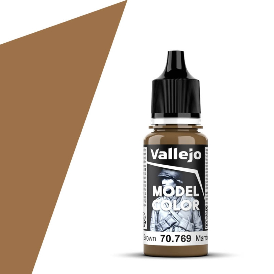 Vallejo Model Color 70.769 Mustard Brown 18 ml