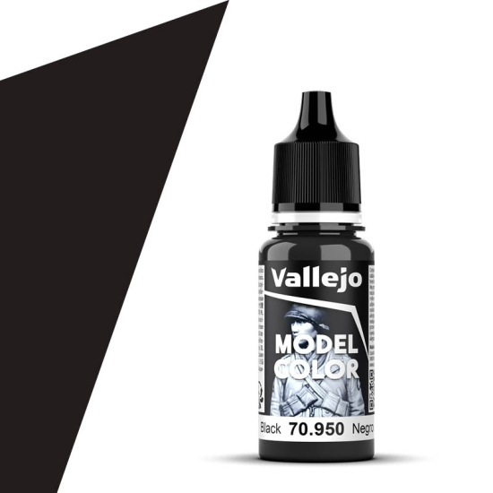 Vallejo Model Color 70.950 BLACK 17 ml