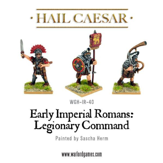 Imperial Roman Legionary Command Pack  , WG-IR-COM-1