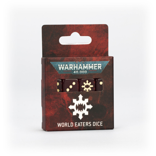 WARHAMMER 40000: WORLD EATERS DICE